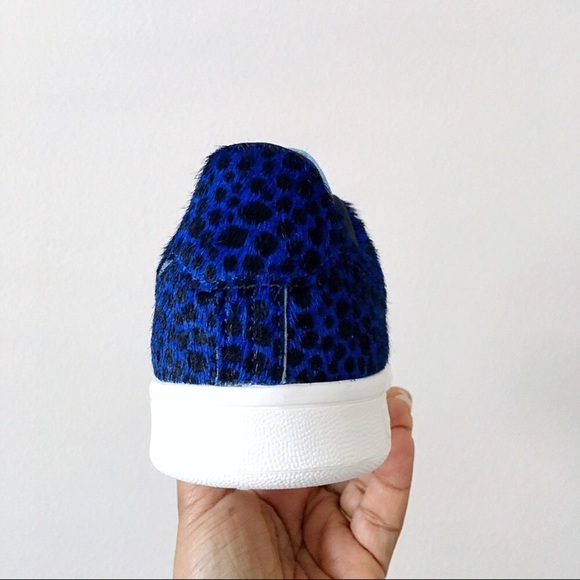 Adidas Stan Smith Blue Pony Hair - Picture 4 of 7